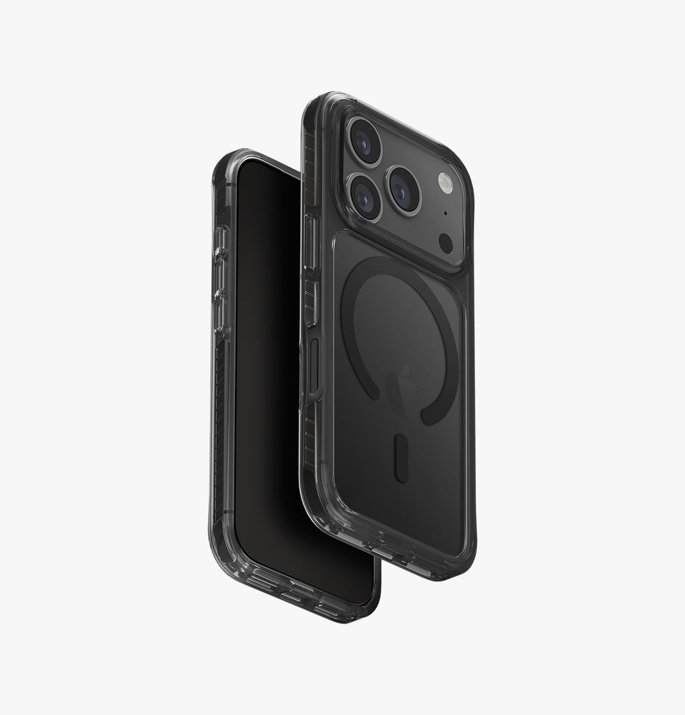 Uniq Hybrid Combat MagSafe Case for iPhone 17 Pro Max | Carbon Black Uniq Hybrid Combat MagSafe Case for iPhone 17 Pro Max | Carbon Black